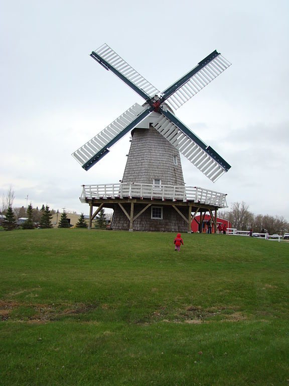 Wind mill in Mennonite Heritage Village